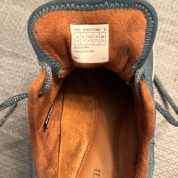 Cobb Hill Skylar Mesh Lace Waterproof Sneaker (Women) - Teal New No Box - Picture 11 of 12